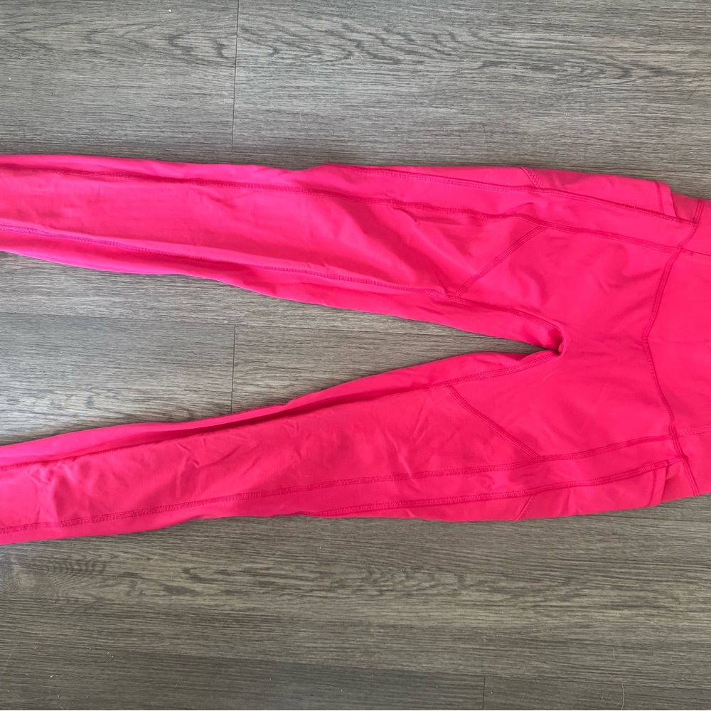 Vibrant Pink Lululemon size 4 Leggings